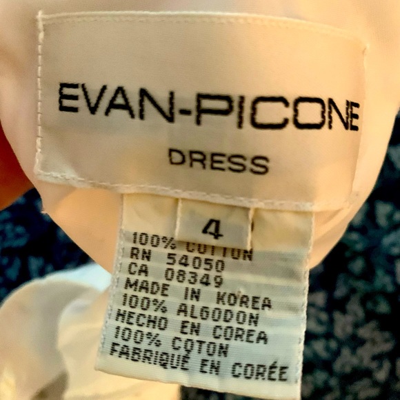 Beautiful Eyelet Evan Picone Sundress - Picture 3 of 9
